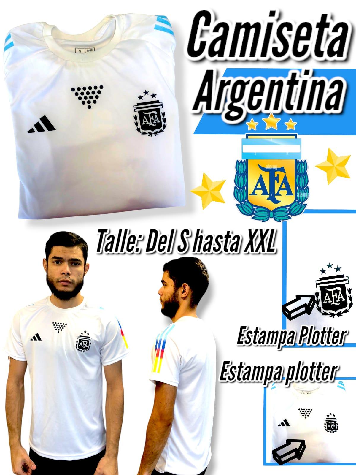 Camiseta Argentina Blanca